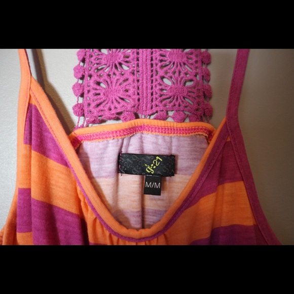 Striped Tank top. - Picture 2 of 3